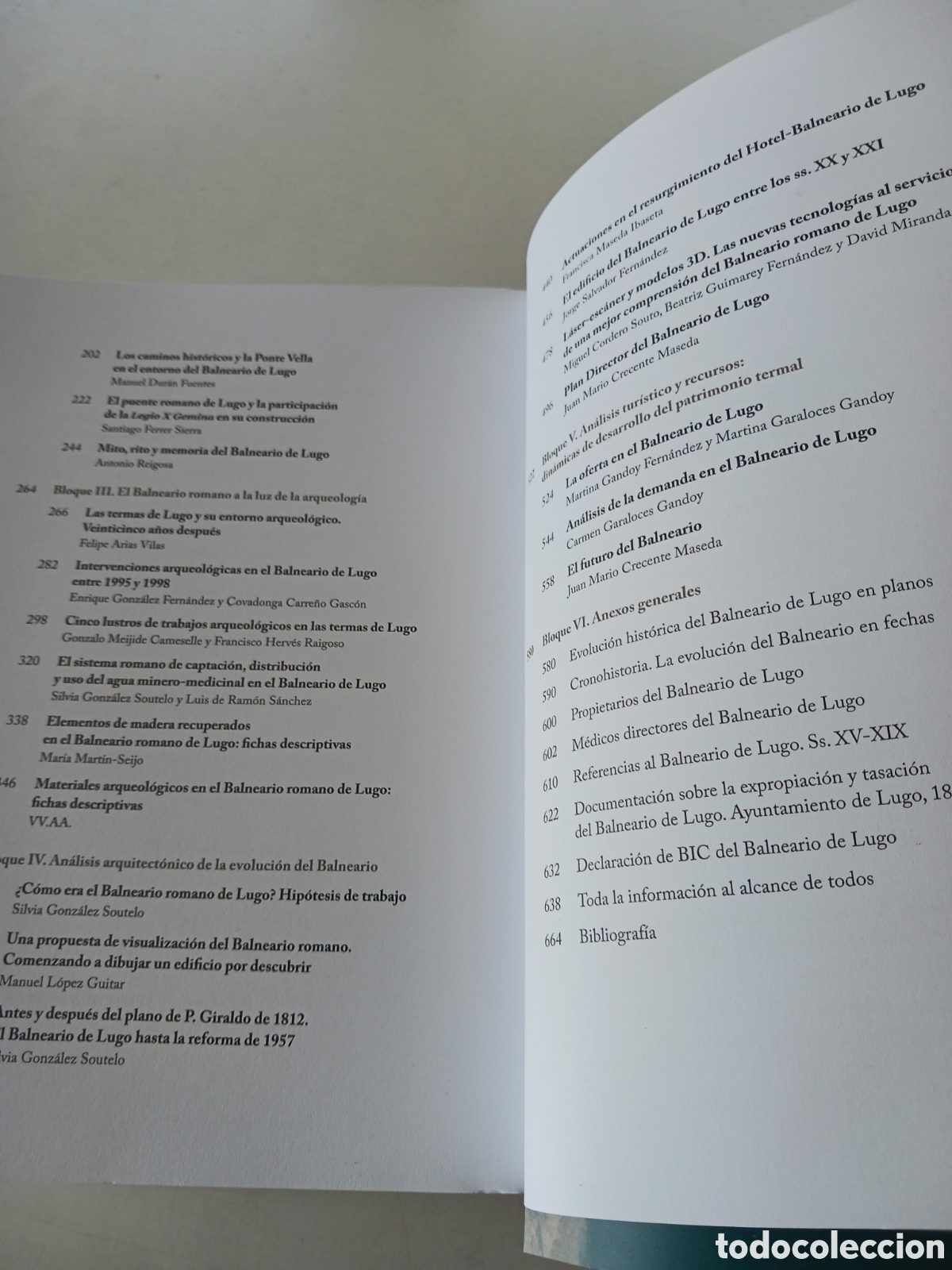 Libros de segunda mano: Dos mil a&ntilde;os del balneario de Lugo E1 - Foto 2
