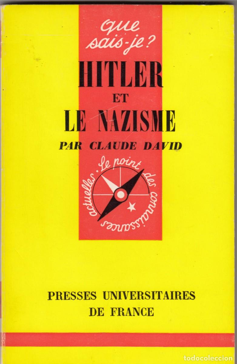 Libros de segunda mano: HITLER ET LE NAZISME. CLAUDE DAVID. ACZ - Foto 1