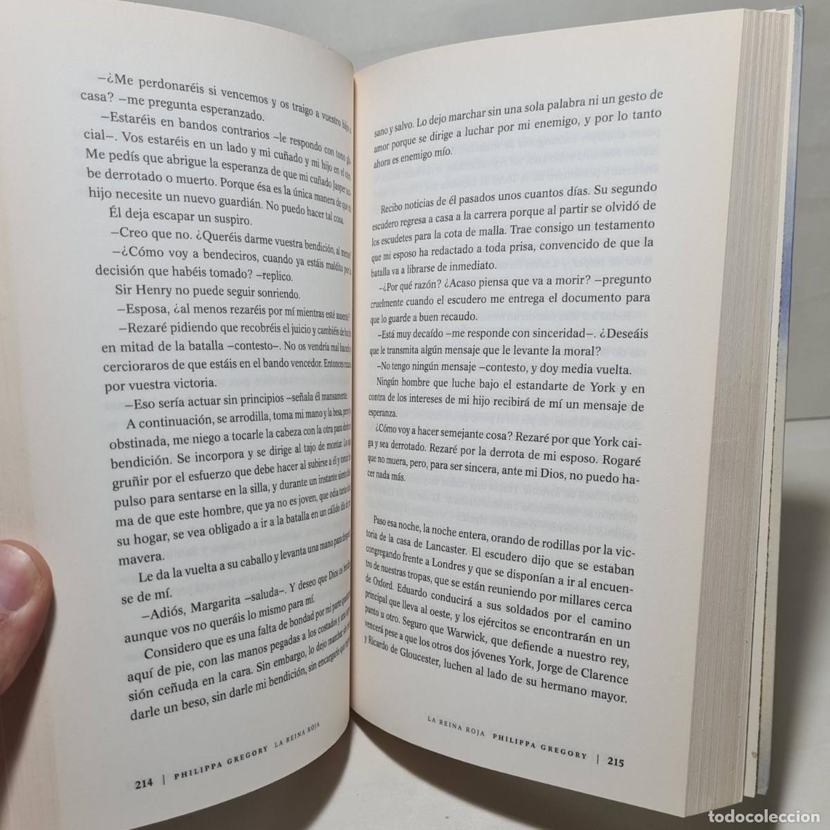 Libros de segunda mano: LA REINA ROJA - PHILIPPA GREGORY - PLANETA - PRIMERA EDICION 2012 - Foto 7