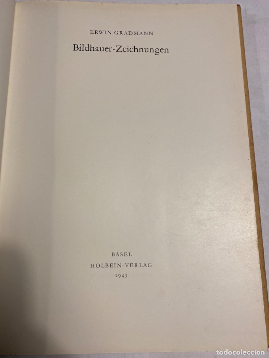 Libros de segunda mano: bildhauer zeichnungen erwin gradmann - Foto 2