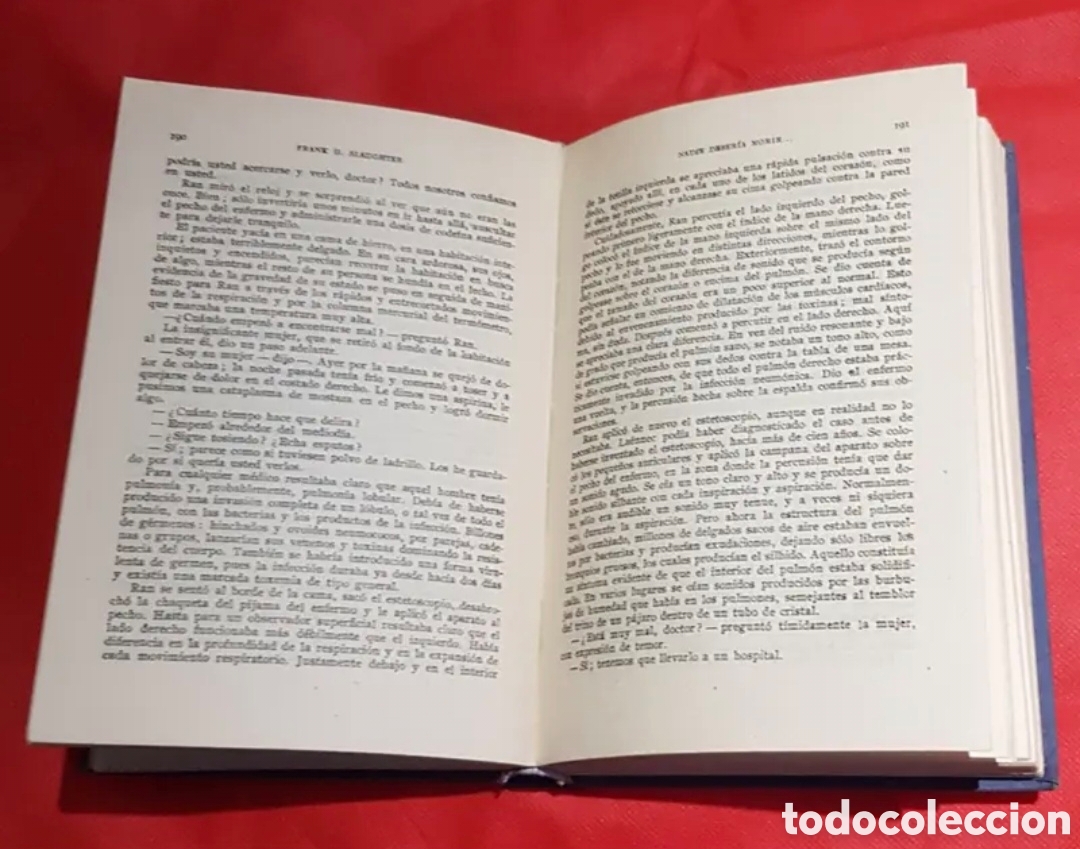 Libros de segunda mano: NADIE DEBERIA MORIR FRANK G. SLAUGHTER JUNIO 1956 - Foto 8