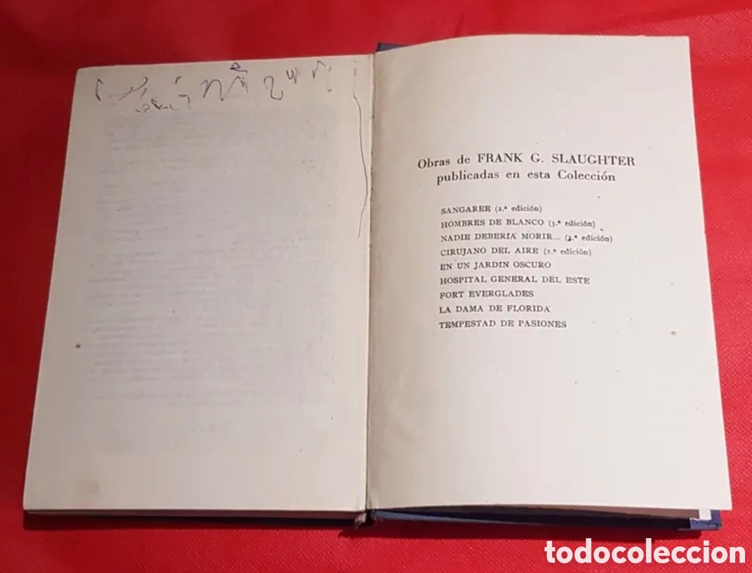Libros de segunda mano: NADIE DEBERIA MORIR FRANK G. SLAUGHTER JUNIO 1956 - Foto 9