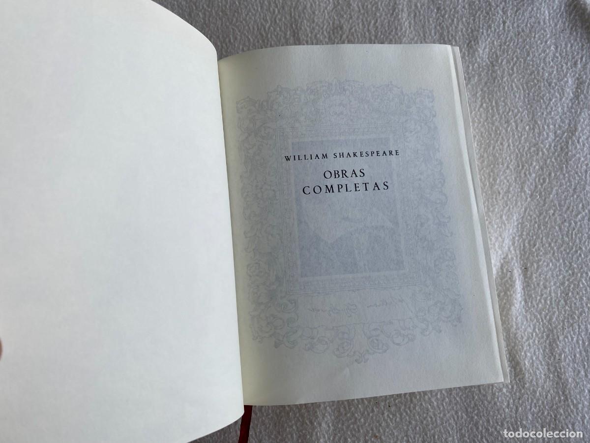 Libros de segunda mano: Shakespeare Obras completas tomo I Aguilar Tragedias - Foto 4