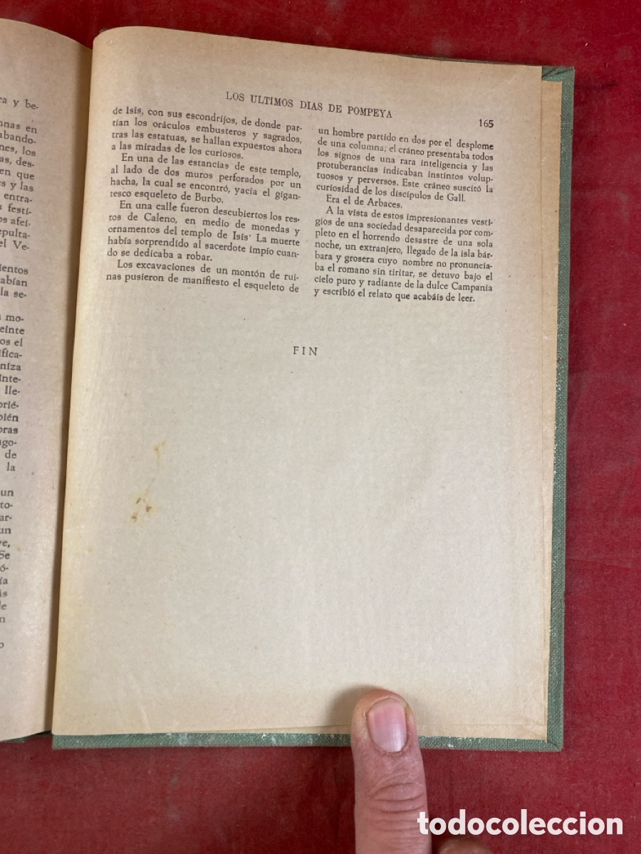 Libros de segunda mano: Los &uacute;ltimos d&iacute;as de Pompeya - Foto 3