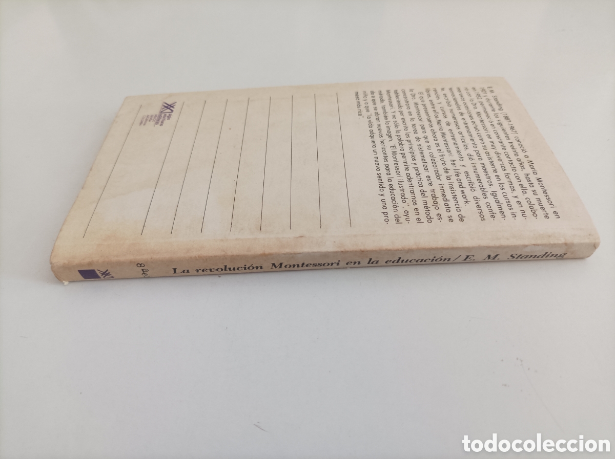 Libros de segunda mano: La revoluci&oacute;n Montessori en la educaci&oacute;n / E. M. Standing - Foto 8