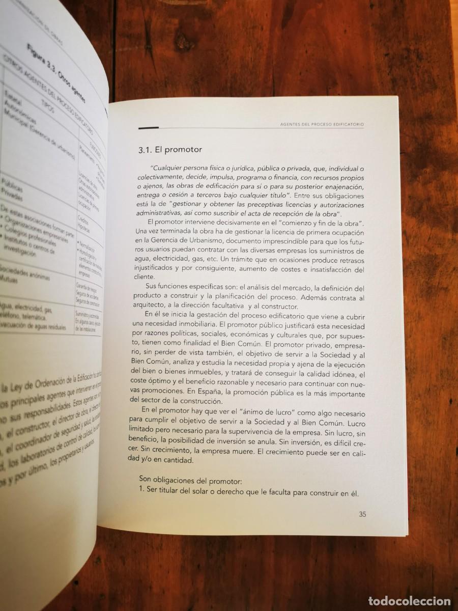 Libros de segunda mano: MANUAL de direcci&oacute;n y organizaci&oacute;n de obras - Foto 3