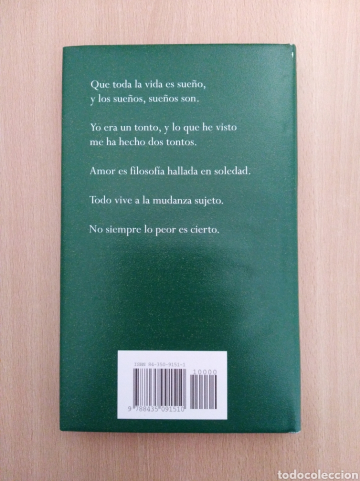 Libros de segunda mano: JARD&Iacute;N PAREMIOL&Oacute;GICO. Pedro Calder&oacute;n de la Barca. Edhasa - Foto 3