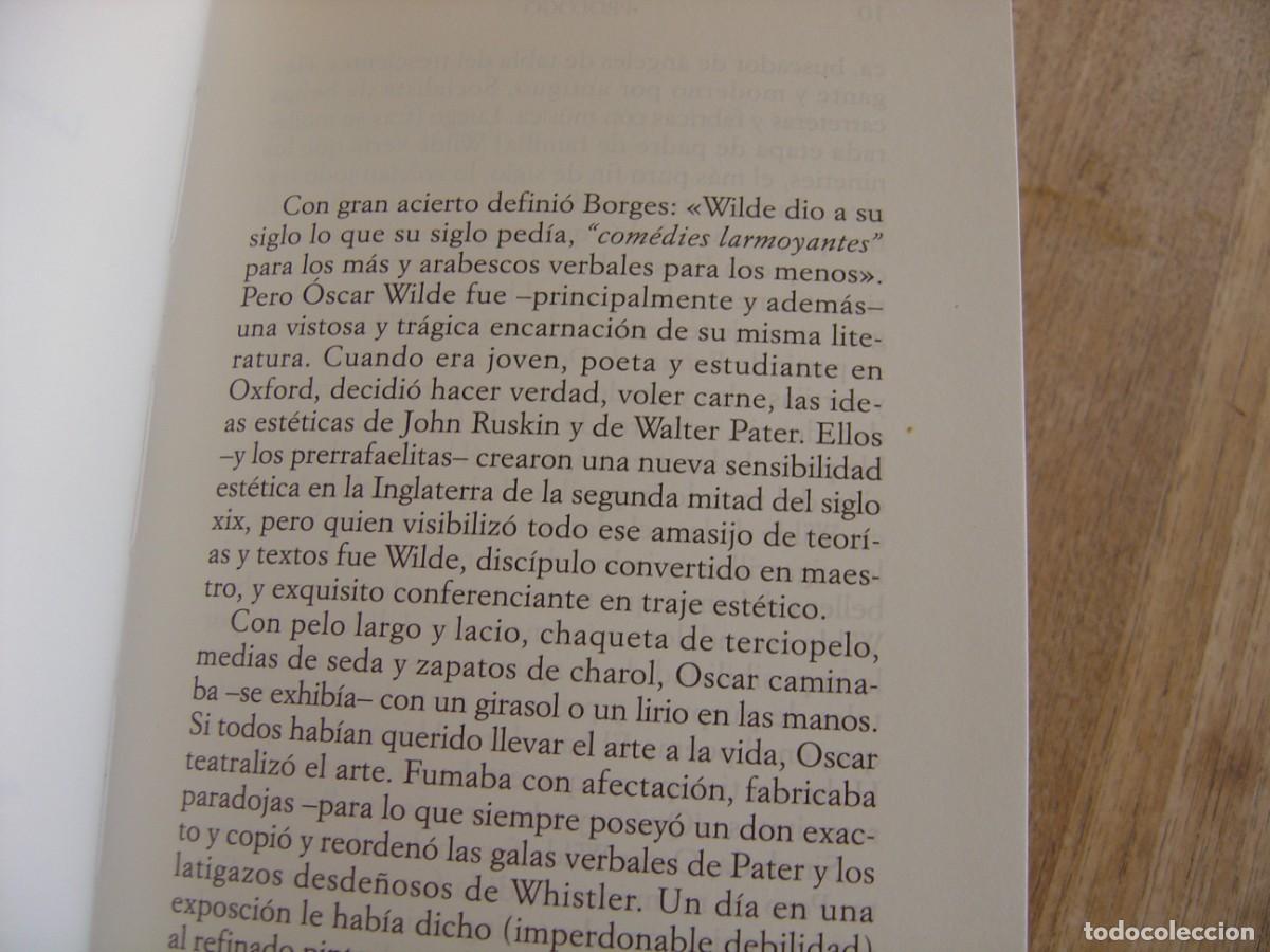 Libros de segunda mano: PARADOJA Y GENIO. OSCAR WILDE. EDHASA. 1&ordf; EDICI&Oacute;N 1993 - Foto 6