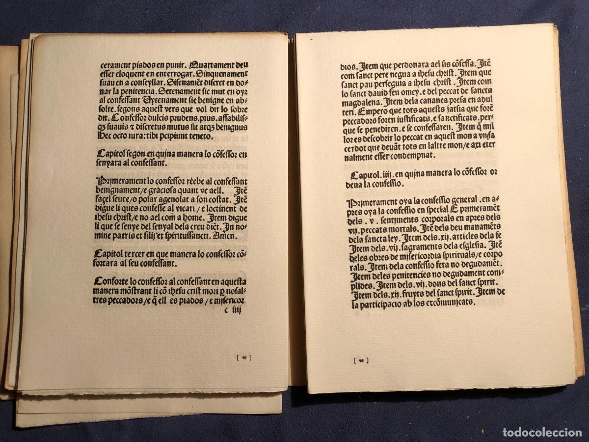 Libros de segunda mano: ART DE BE MORIR - (EDICION FACSIMIL DE LA DE 1493) (1951) - Foto 3