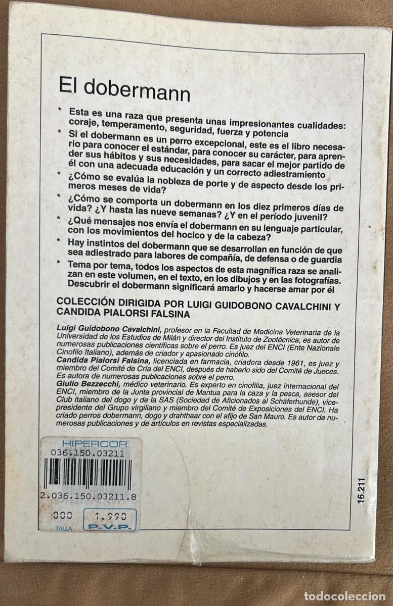 Libros de segunda mano: EL DOBERMAN PERROS DE RAZA GIULIO BEZZECCHI EDITORIAL DE VECCHI - Foto 2