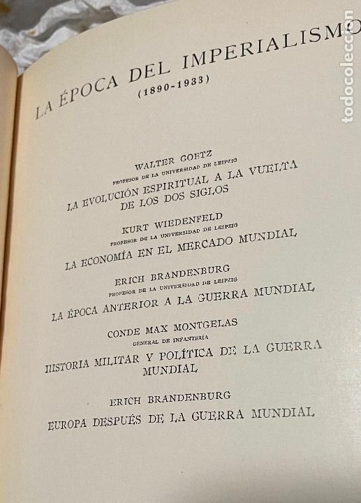 Libros de segunda mano: LA EPOCA DEL IMPERIALISMO, Historia Universal Espasa - Foto 2