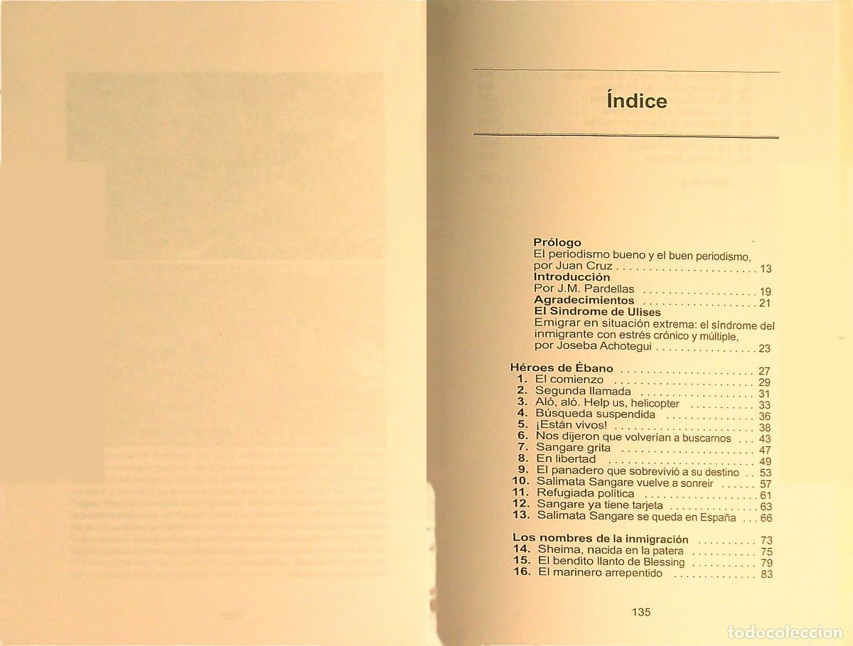 Libros de segunda mano: H&Eacute;ROES DE &Eacute;BANO - JUAN MANUEL PARDELLAS - 2004 - CANARIAS - Foto 2