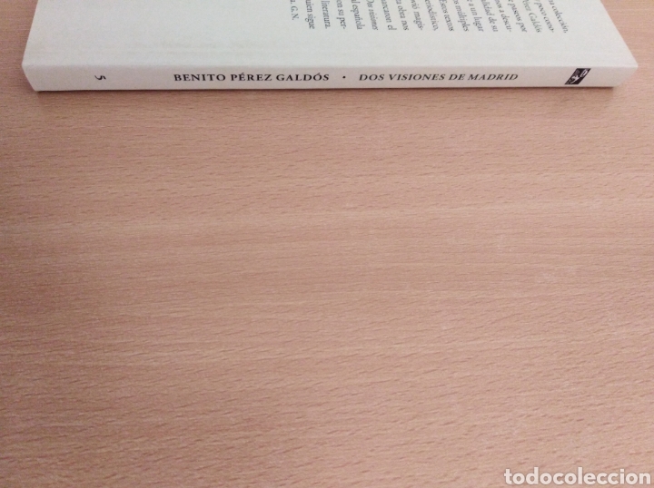 Libros de segunda mano: DOS VISIONES DE MADRID. Benito P&eacute;rez Gald&oacute;s - Foto 3
