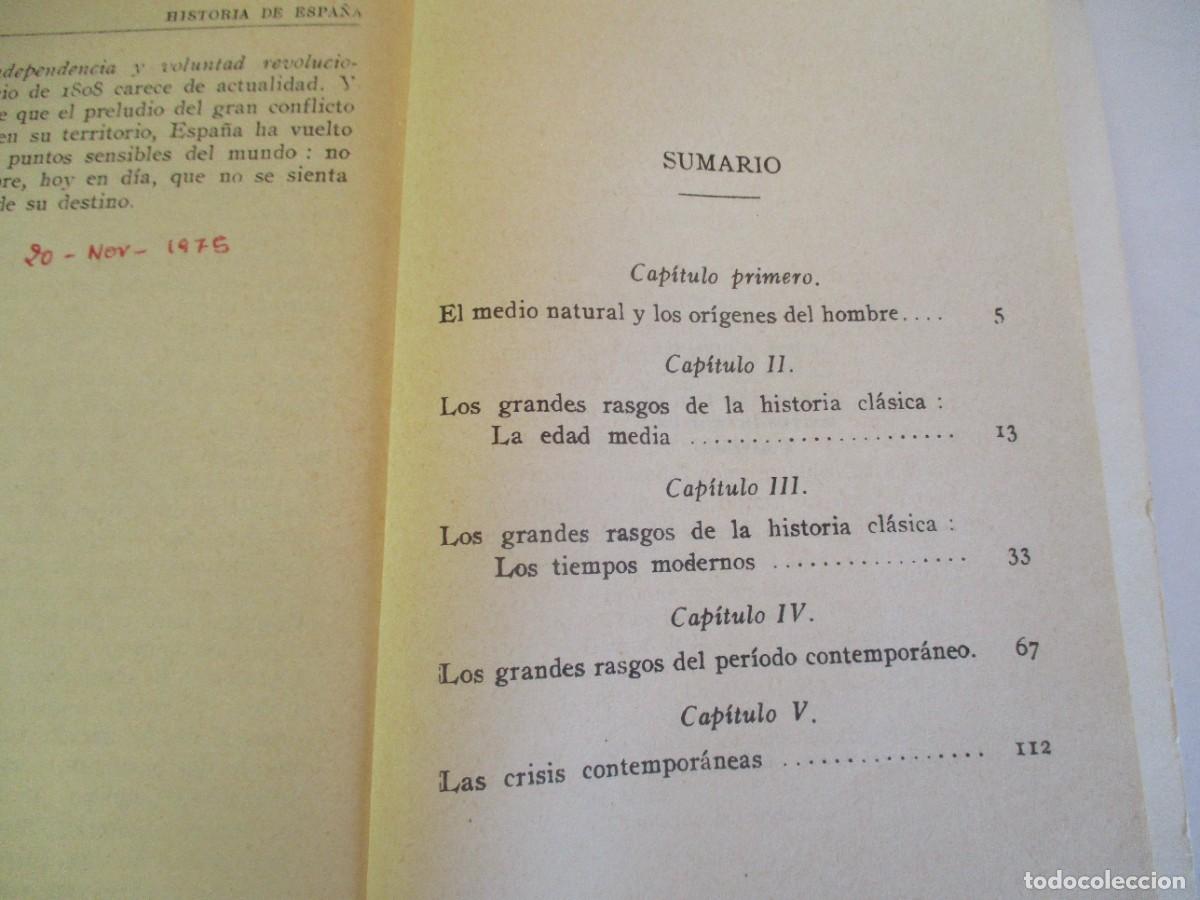 Libros de segunda mano: PIERRE VILAR Historia de Espa&ntilde;a W23658 - Foto 2