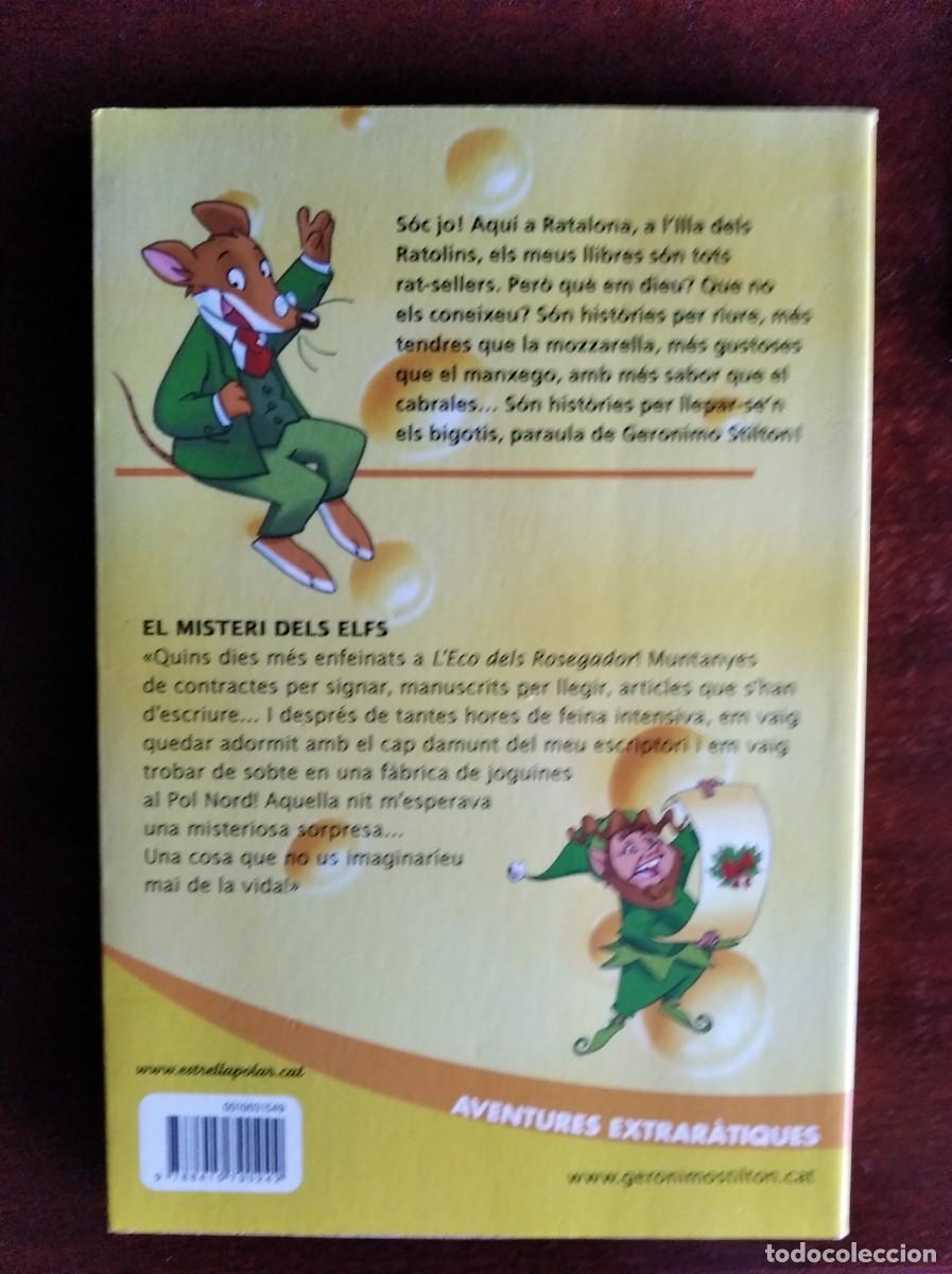 Libros de segunda mano: Geronimo Stilton. El misteri dels elfs - Foto 2