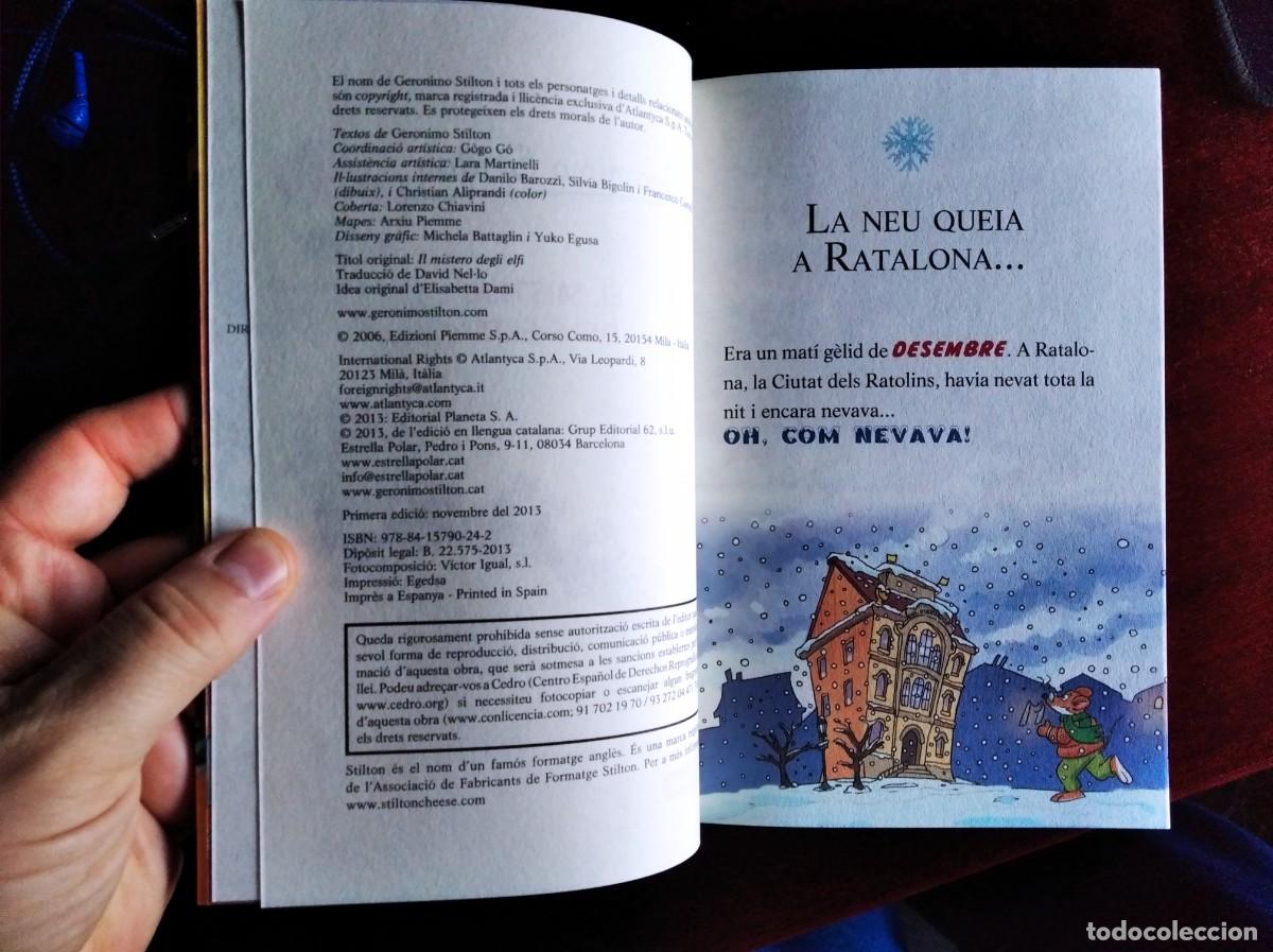 Libros de segunda mano: Geronimo Stilton. El misteri dels elfs - Foto 4