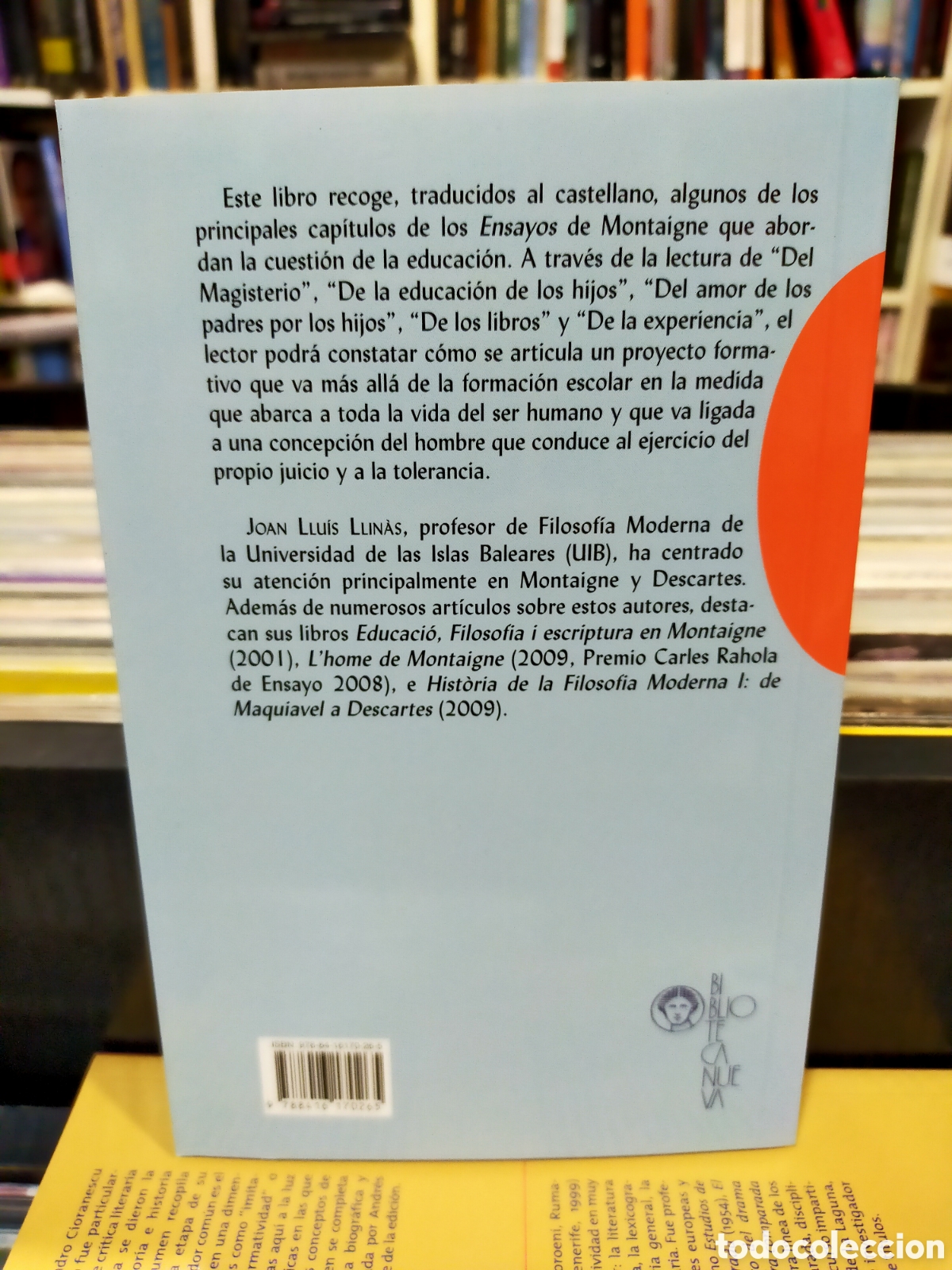 Libros de segunda mano: ENSAYOS SOBRE EDUCACI&Oacute;N - MICHEL DE MONTAIGNE - LIBRO NUEVO - Foto 2