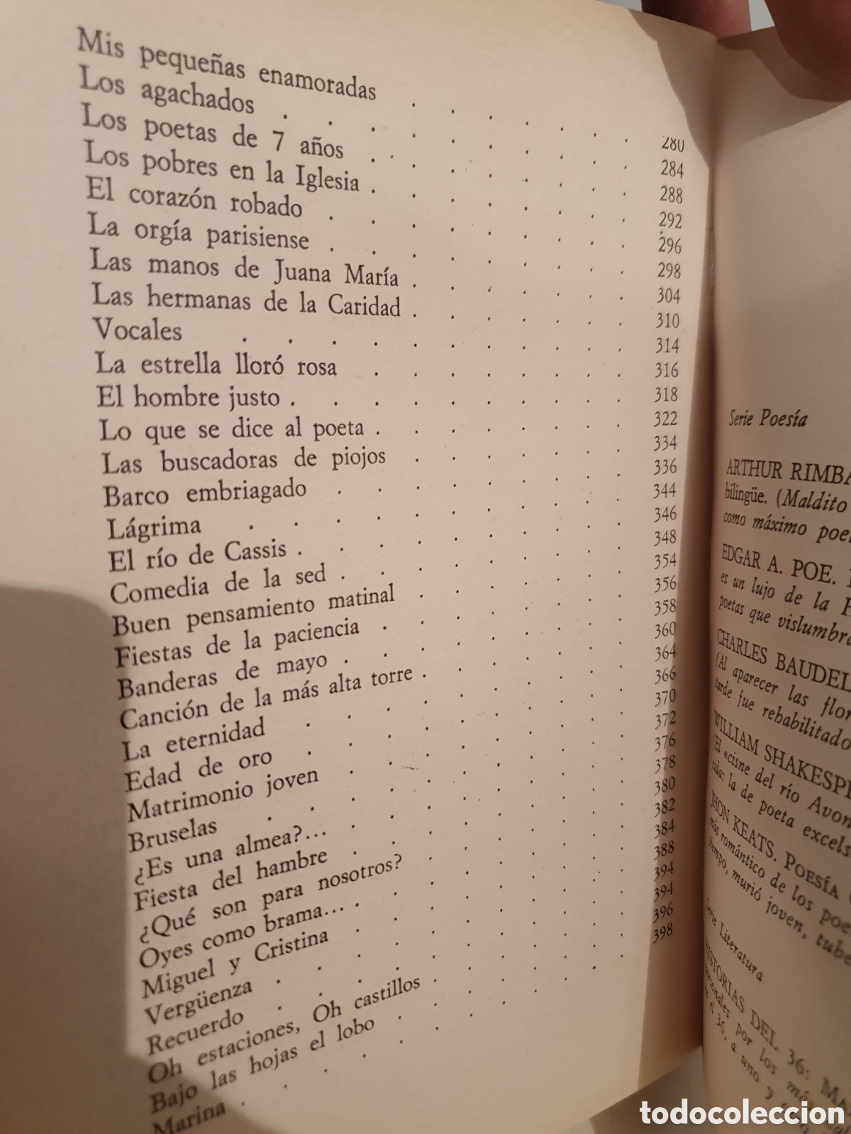 Libros de segunda mano: RIMBAUD. OBRA COMPLETA. PROSA Y VERSO. EDICION BILING&Uuml;E. 1979. - Foto 6
