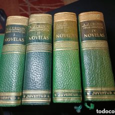 Libros de segunda mano: A J CRONIN OBRAS COMPLETAS NOVELAS 4 TOMOS EDITORIAL JUVENTUD