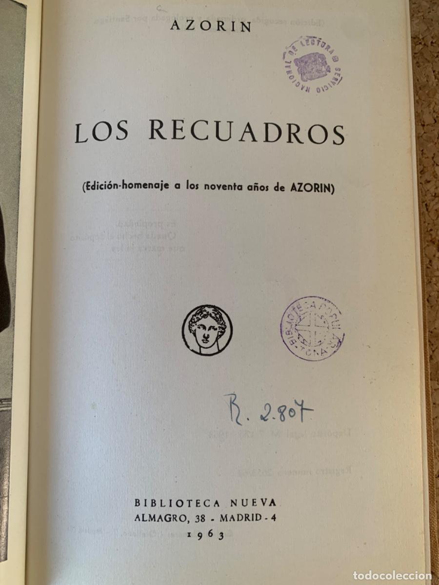 Libros de segunda mano: Los recuadros de Azor&iacute;n (Bols 25) - Foto 1