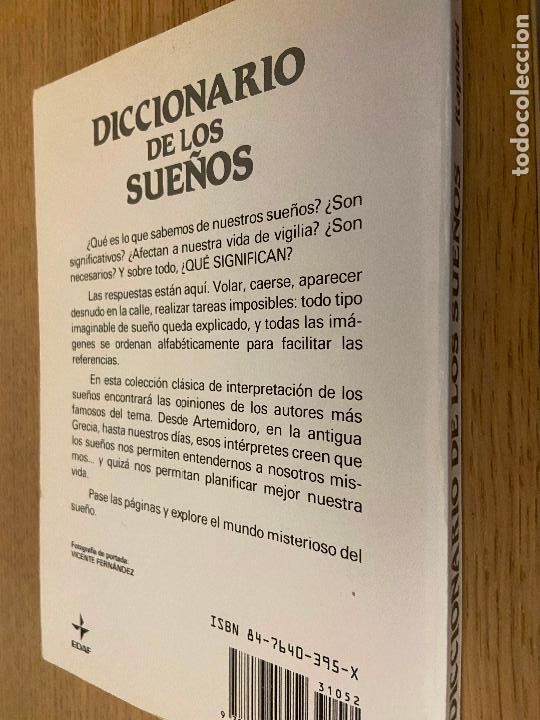 Libros de segunda mano: DICCIONARIO DE LOS SUE&Ntilde;OS / RAPHAEL / EDAF 2003 - Foto 10