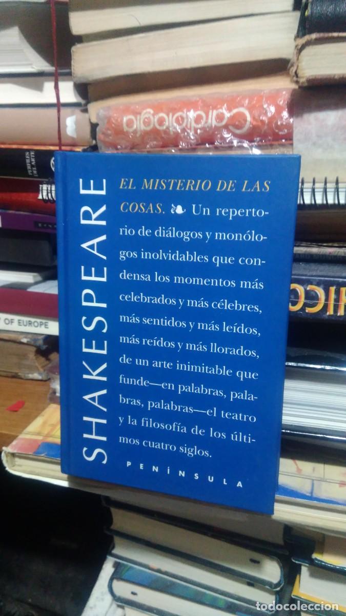 Libros de segunda mano: EL MISTERIO DE LAS COSAS, SHAKESPEARE, ED. PEN&Iacute;NSULA - Foto 1