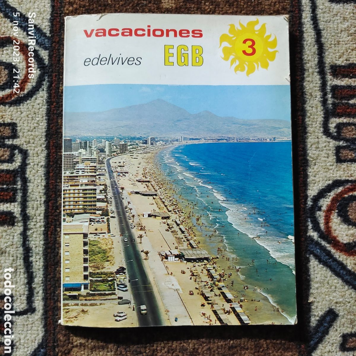 Libros de segunda mano: VACACIONES EGB 3 (EDELVIVES) - Foto 1