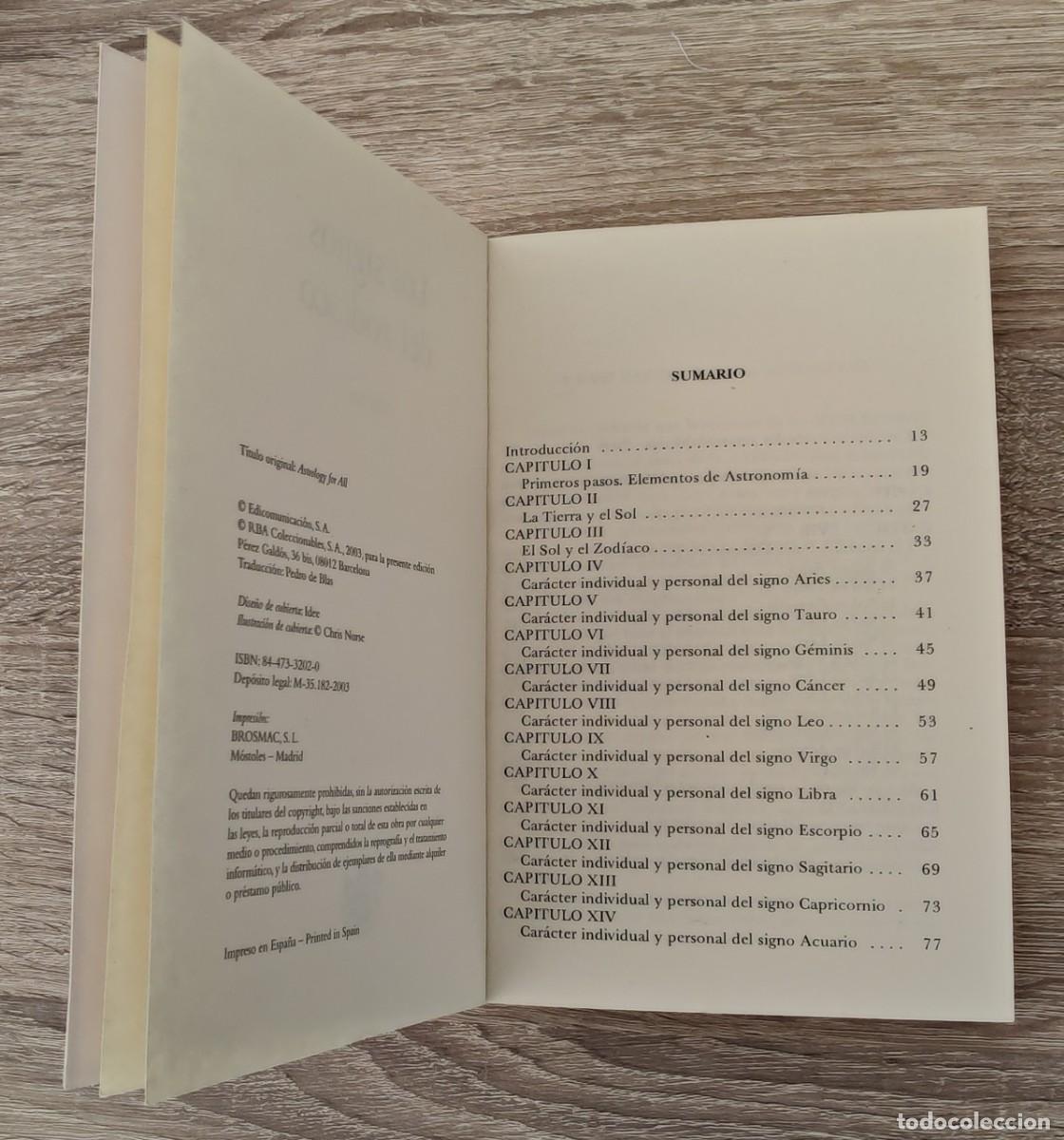 Libros de segunda mano: Libro Los signos de Zodiaco. - Foto 3