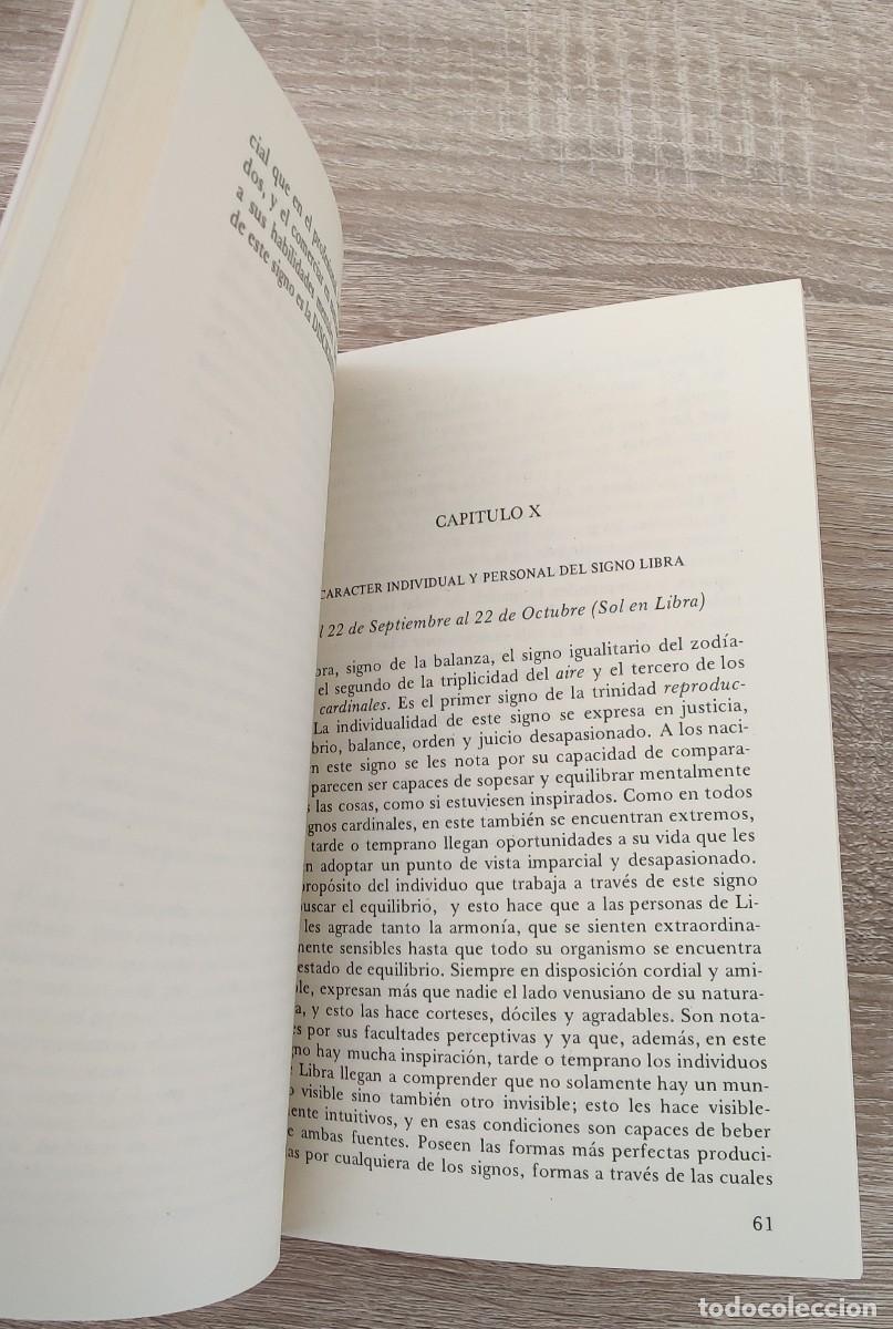 Libros de segunda mano: Libro Los signos de Zodiaco. - Foto 6