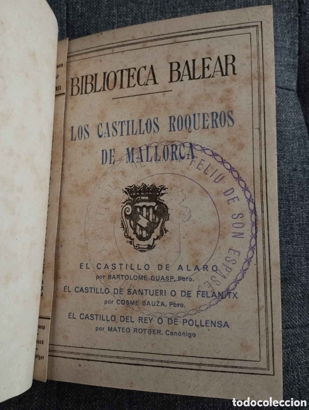 Libros de segunda mano: LOS CASTILLOS ROQUEROS DE MALLORCA (VV. AA.) - Foto 3