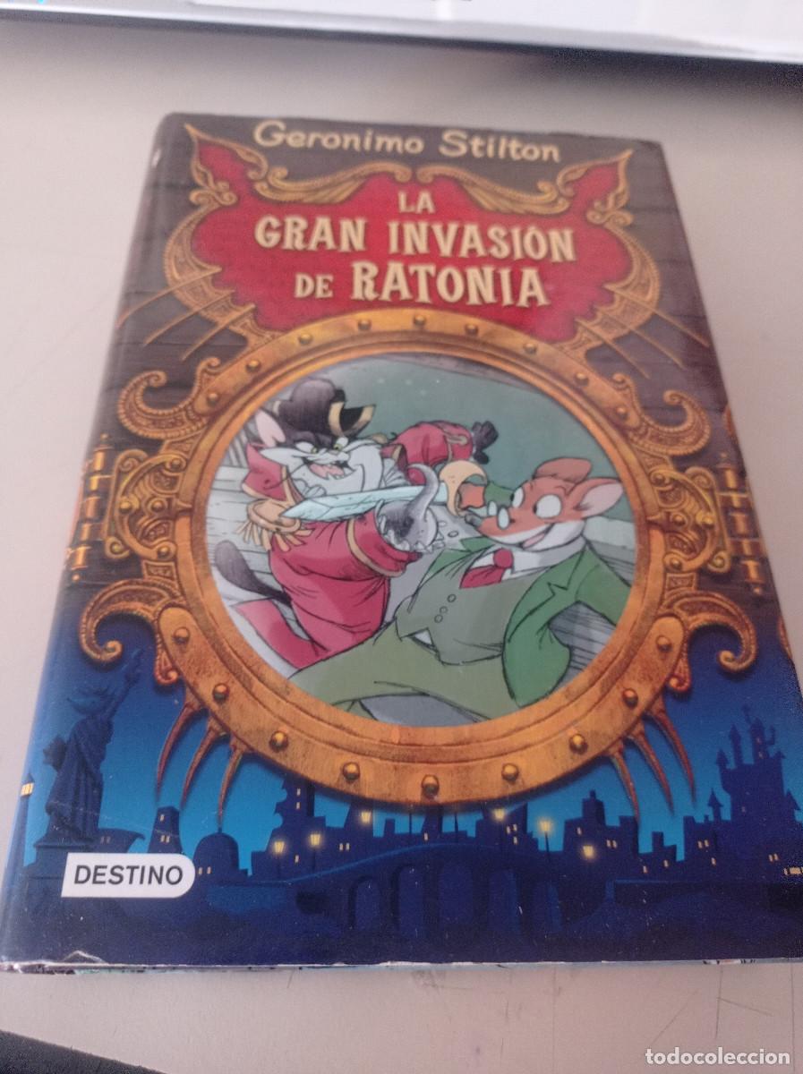 Libros de segunda mano: GERONIMO STILTON LA GRAN INVASI&Oacute;N DE RATONIA REF. GAR 290 - Foto 1