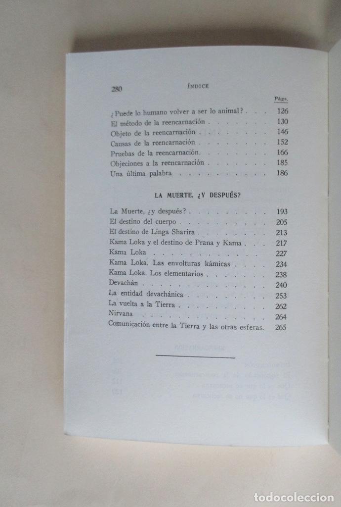 Libros de segunda mano: MANUAL TESOFICO - DRA. ANNIE BESANT - Foto 4