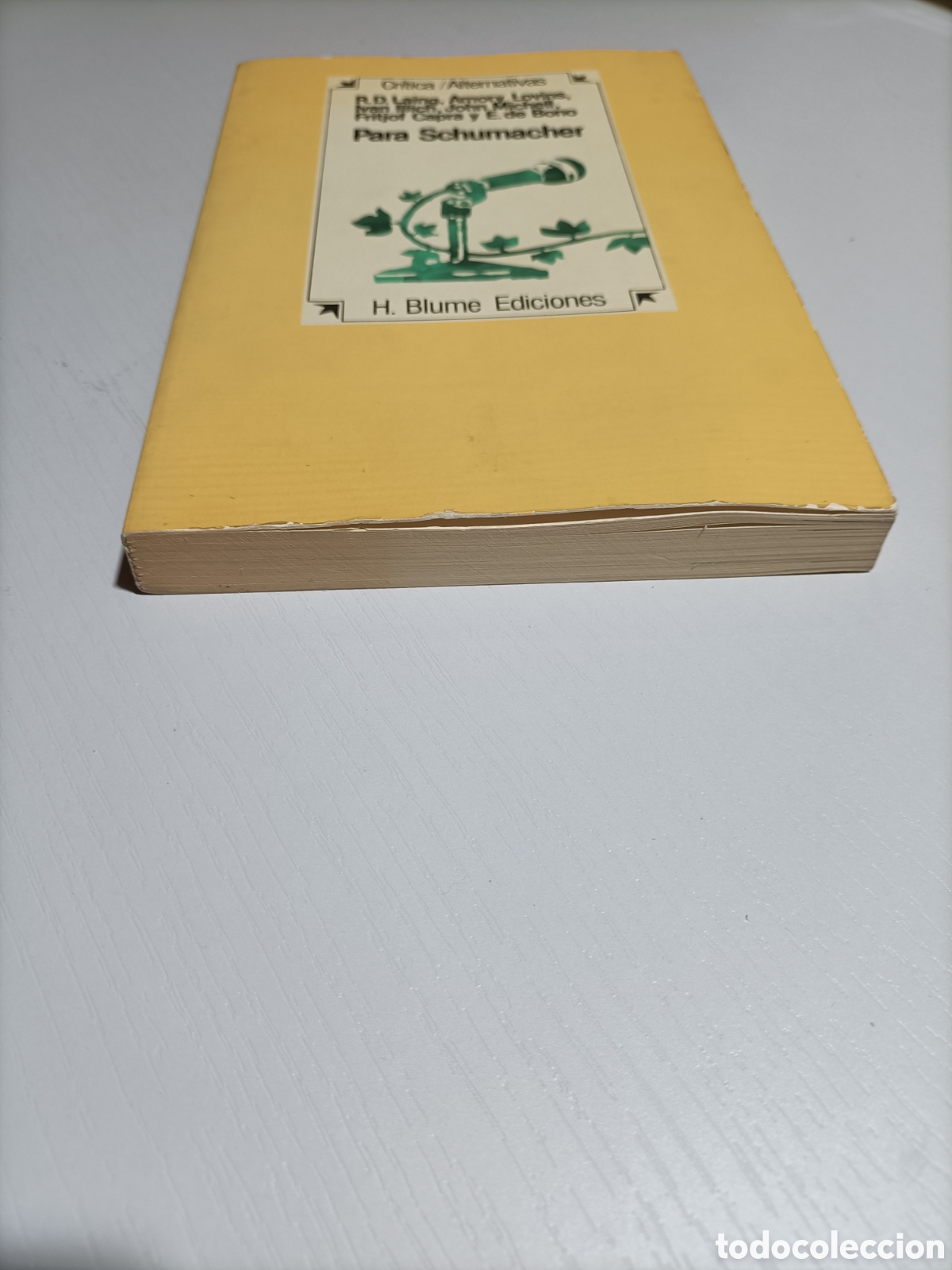Libros de segunda mano: Para Schumacher R.D.Laing Amor y Lovins - Foto 2