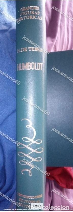Libros de segunda mano: Humboldt. Publicado en 1966 - Helmut de Terra - Foto 1