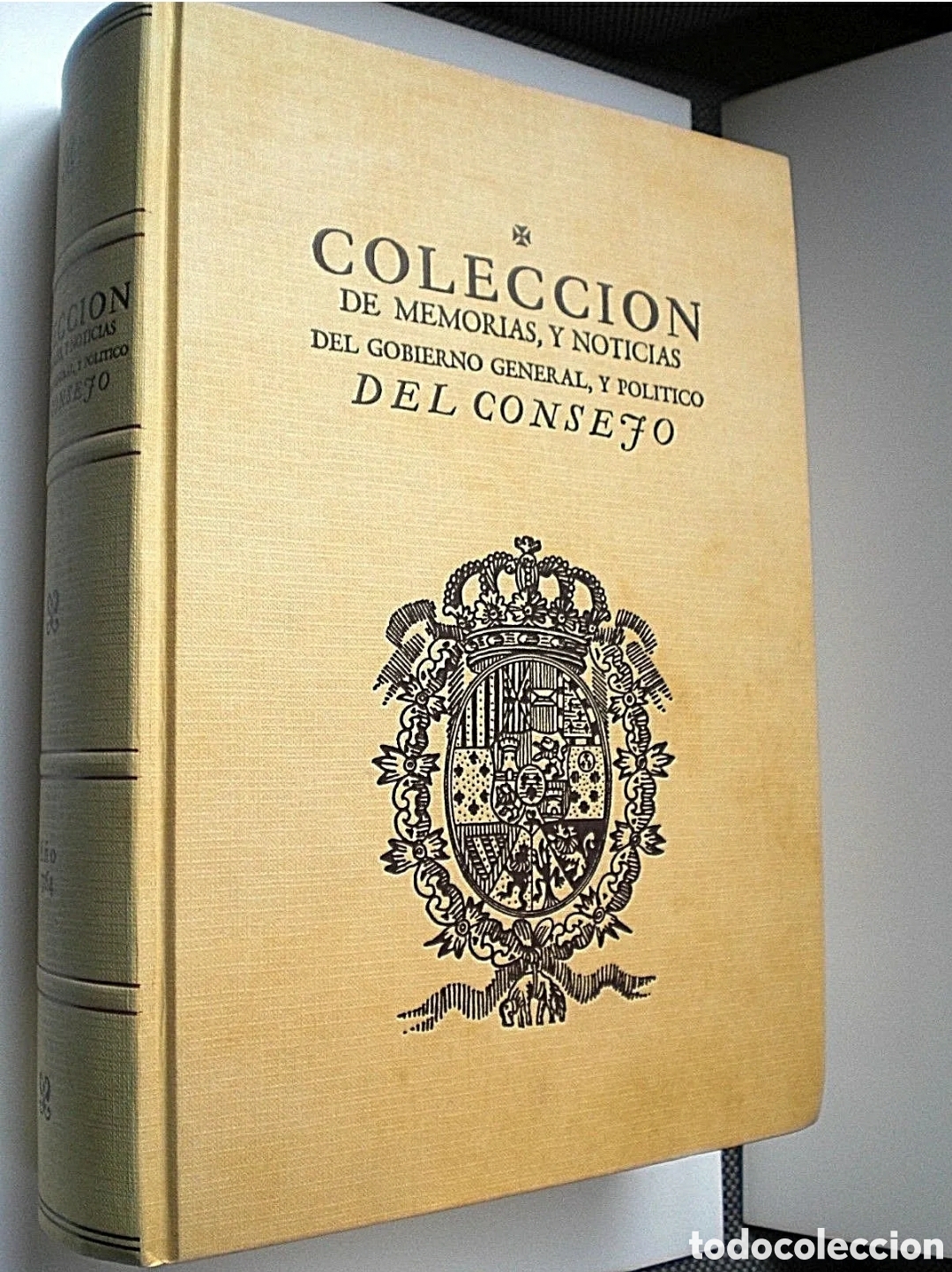 Libros de segunda mano: COLECCI&Oacute;N DE MEM&Oacute;RIAS Y NOTICIAS DEL GOBIERNO GENERAL, Y POL&Iacute;TICO DEL CONSEJO 2002