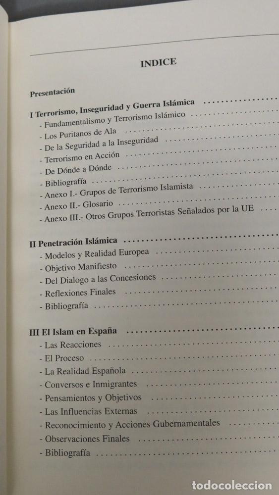 Libros de segunda mano: TERRORISMO Y PENETRACION ISLAMICA. FACORRO - Foto 2