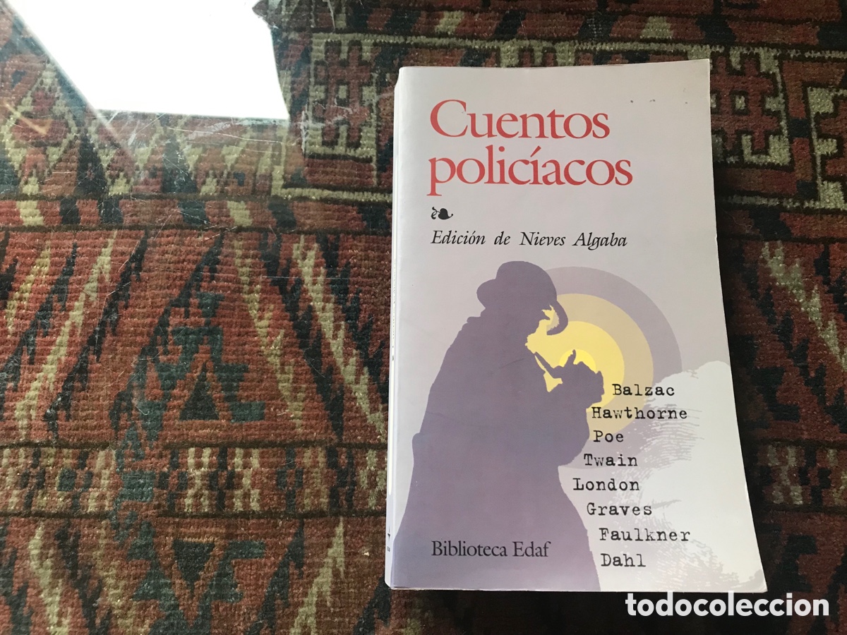 Libros de segunda mano: Cuentos policiacos. Edici&oacute;n de Nieves Algaba. Biblioteca Edaf. Como nuevo - Foto 1