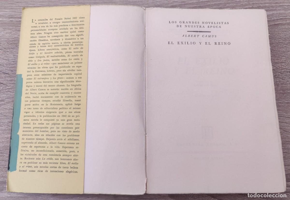 Libros de segunda mano: Libro El Exilio Y EL Reino - Foto 2