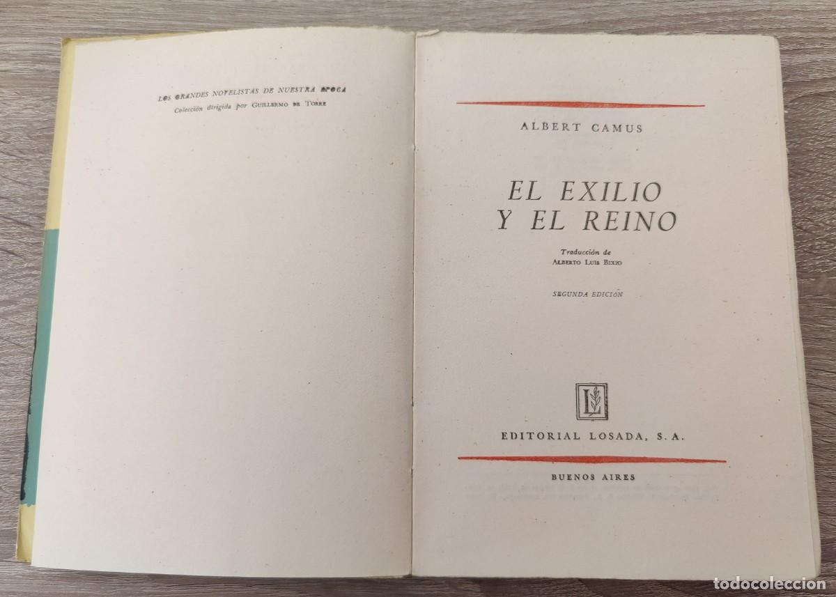 Libros de segunda mano: Libro El Exilio Y EL Reino - Foto 3