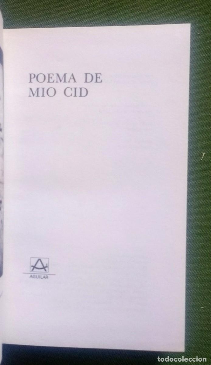 Libros de segunda mano: POEMA DEL M&Iacute;O CID - AN&Oacute;NIMO - AGUILAR - 1976. - Foto 2