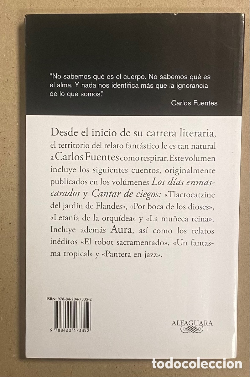 Libros de segunda mano: CUENTOS SOBRENATURALES. CARLOS FUENTES. ALFAGUARA 2007. - Foto 5