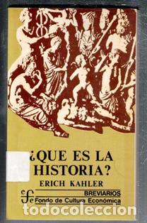 Libros de segunda mano: &iquest;Qu&eacute; es la historia? Erich Kahler - Foto 1