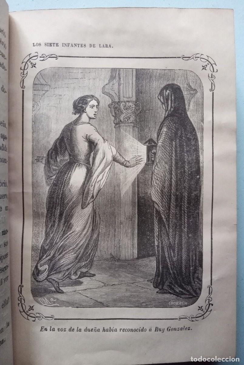 Libros de segunda mano: Fern&aacute;ndez y Gonz&aacute;lez, Manuel - Los Siete Infantes de Lara - (1862) - Foto 6