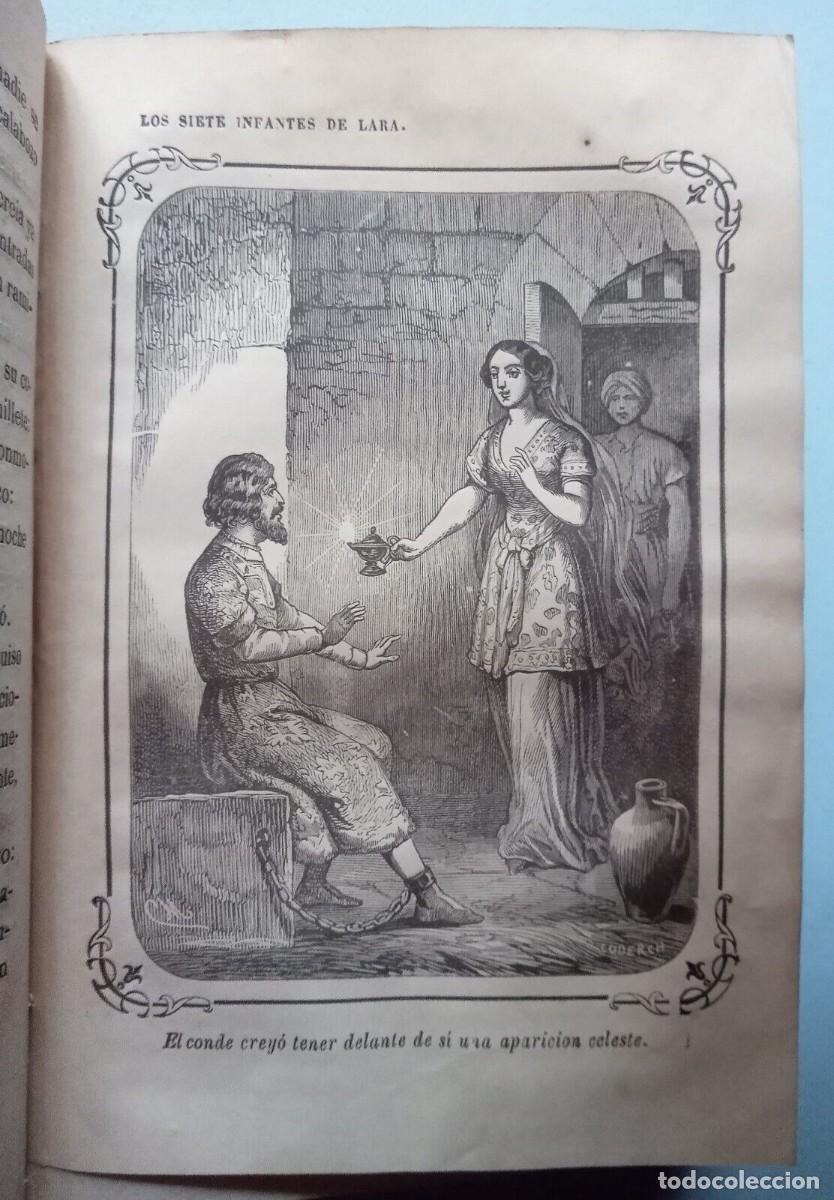 Libros de segunda mano: Fern&aacute;ndez y Gonz&aacute;lez, Manuel - Los Siete Infantes de Lara - (1862) - Foto 7