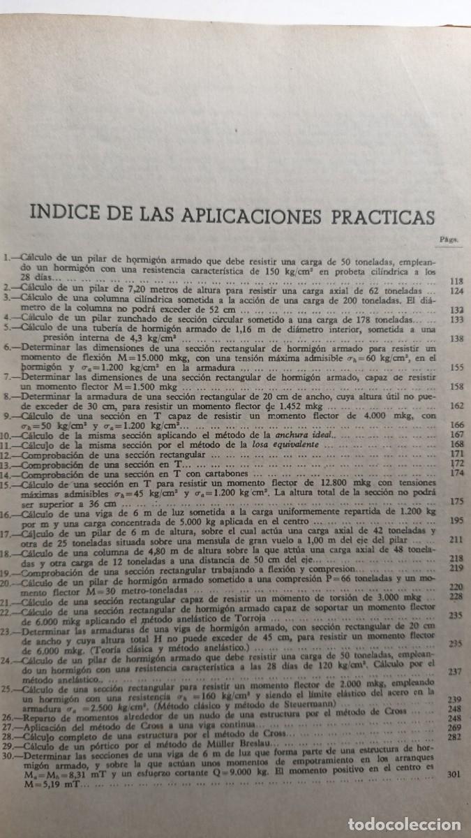 Libros de segunda mano: HORMIG&Oacute;N ARMADO - FERNANDO MORAL - Foto 4