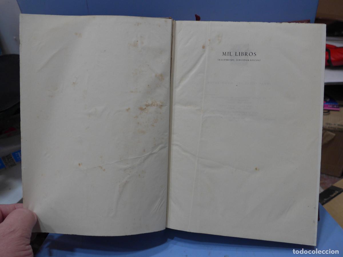 Libros de segunda mano: MIL LIBROS - LUIS NUEDA - AGUILAR - Foto 8