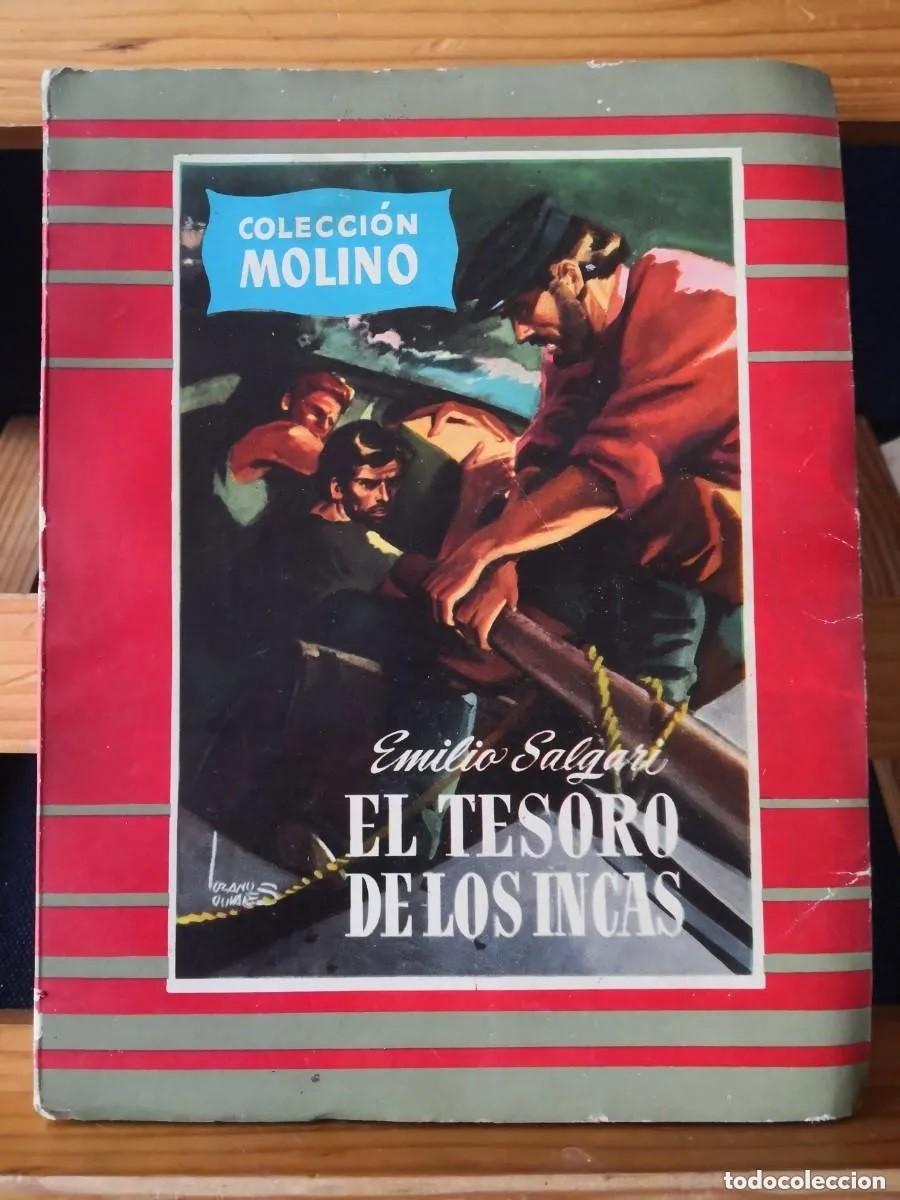 Libros de segunda mano: EL TESORO DE LOS INCAS (Molino) - Emilio Salgari - Foto 1