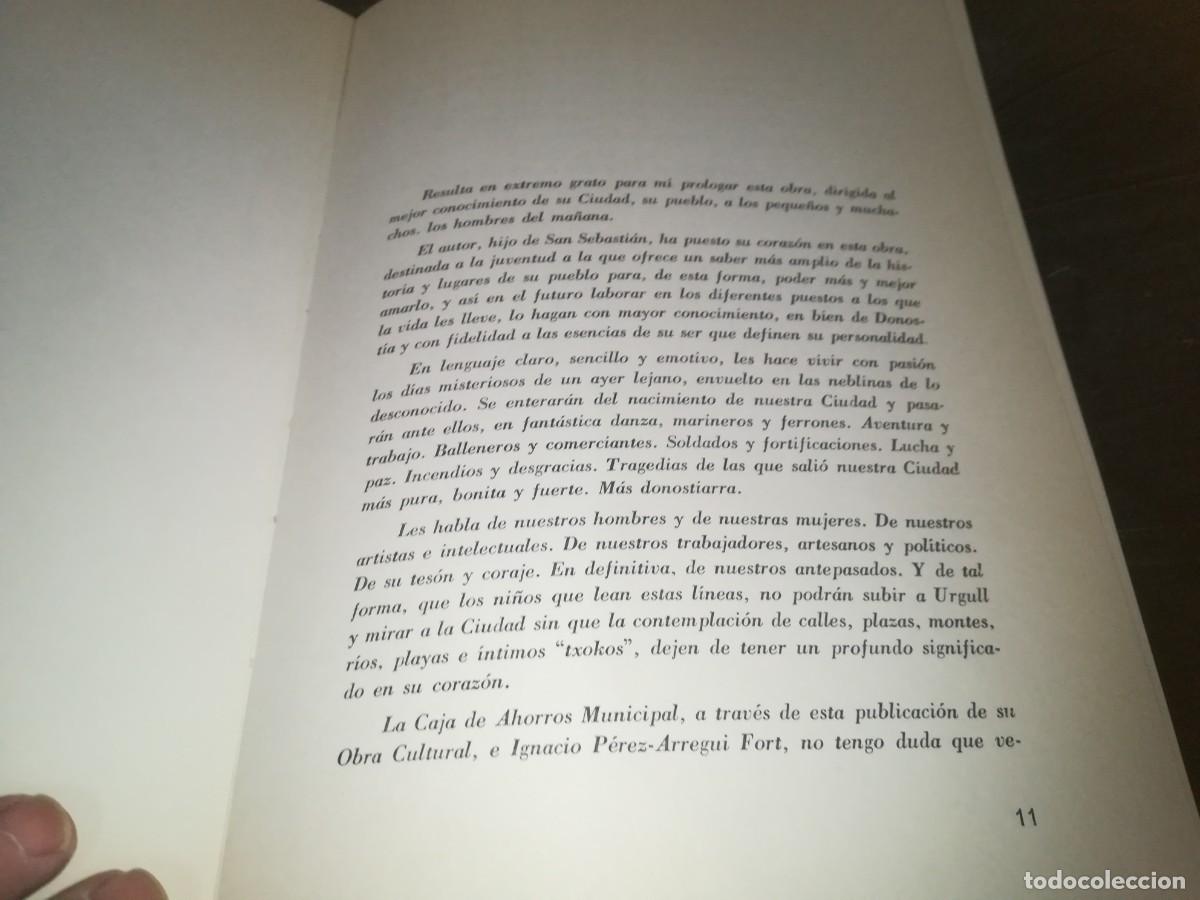 Libros de segunda mano: HISTORIA DE SAN SEBASTIAN / IGNACIO PEREZ ARREGUI / CONS 671 - Foto 9