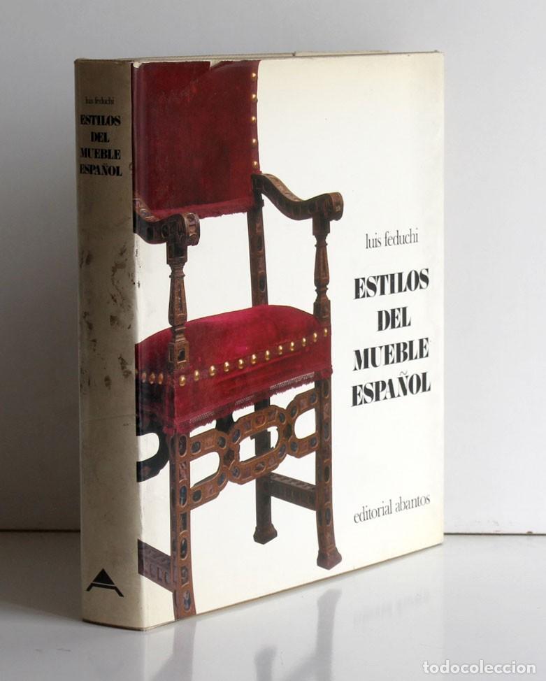 Libros de segunda mano: Estilos del mueble espa&ntilde;ol. Luis Feduchi - Foto 2