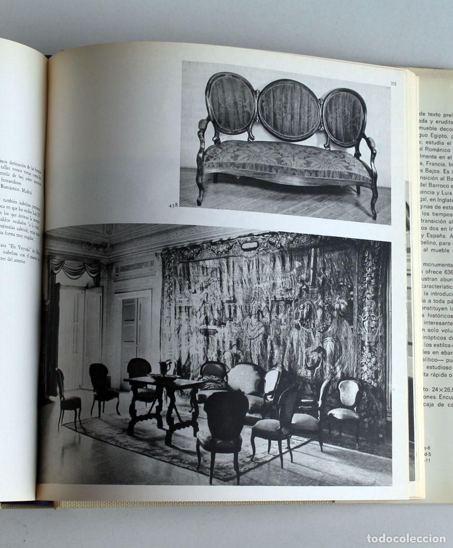 Libros de segunda mano: Estilos del mueble espa&ntilde;ol. Luis Feduchi - Foto 6
